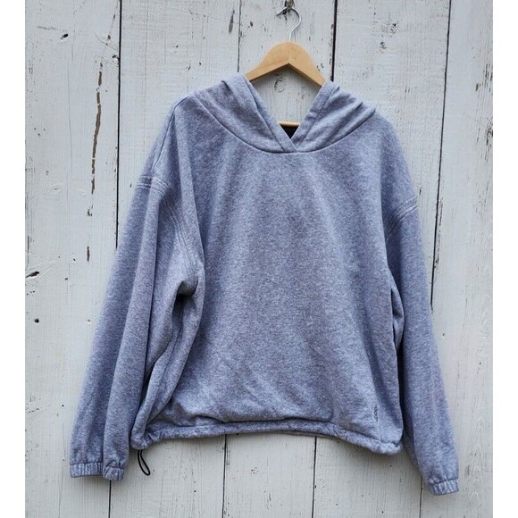 Free People FP Movement Don’t Back Down Nylon Pullover Reversible Hoodie Sz L NW - Picture 8 of 11